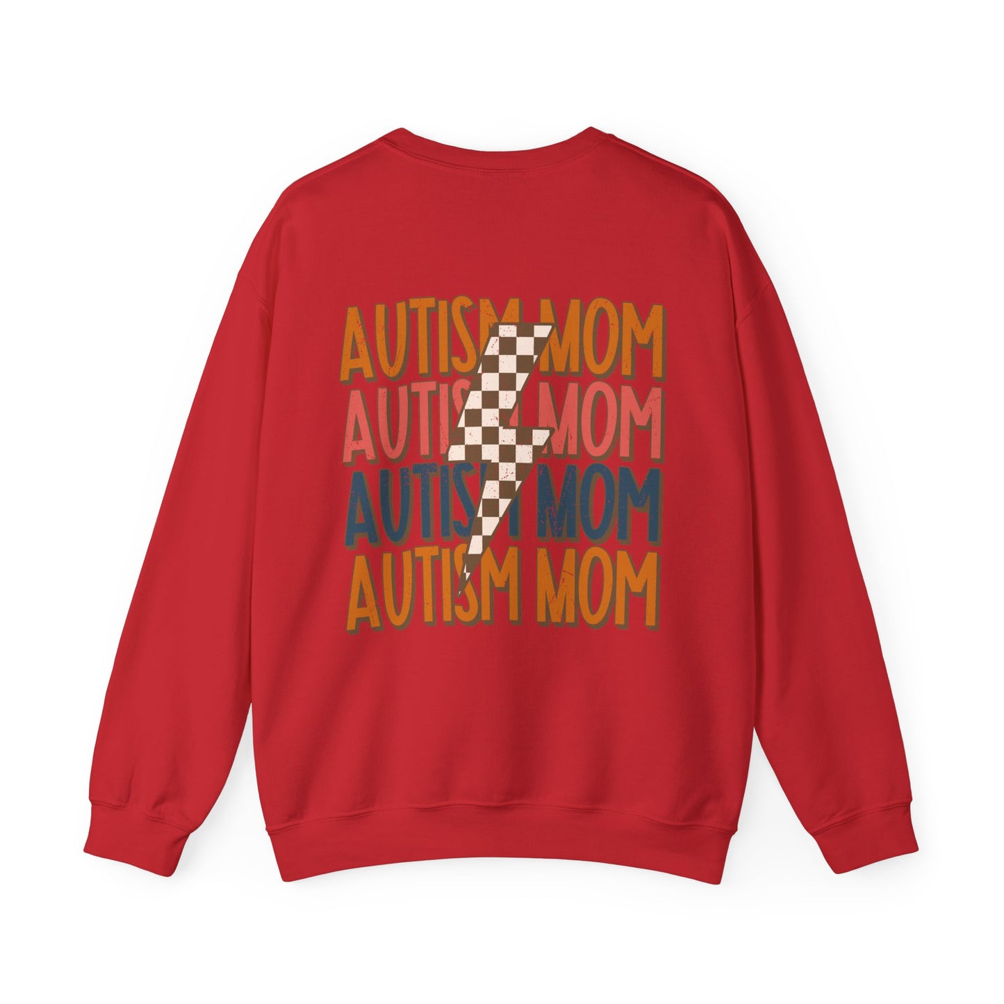 autism mom Unisex Heavy Blend™ Crewneck Sweatshirt