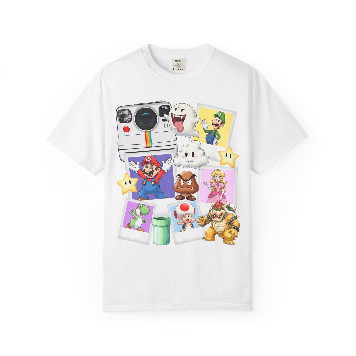 Retro Gamer T-Shirt Featuring Mario & Friends