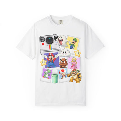 Retro Gamer T-Shirt Featuring Mario & Friends