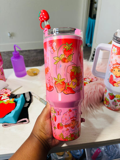 Original strawberry girl 40oz tumbler