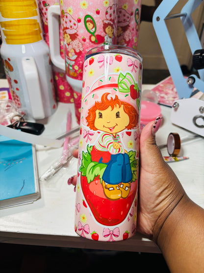 Strawberry shortcake tumbler