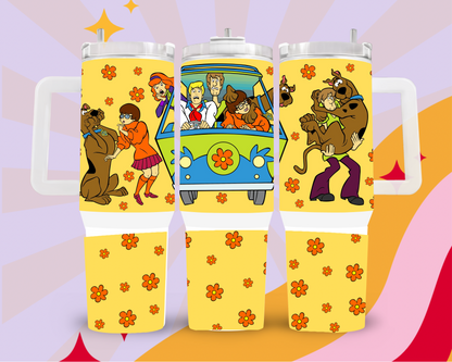 Scooby and crew 40oz tumbler