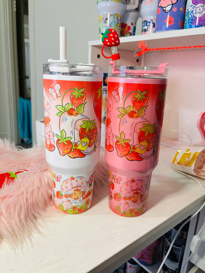 Original strawberry girl 40oz tumbler
