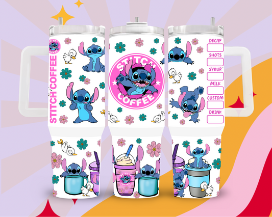 Stitch coffee 40oz tumbler