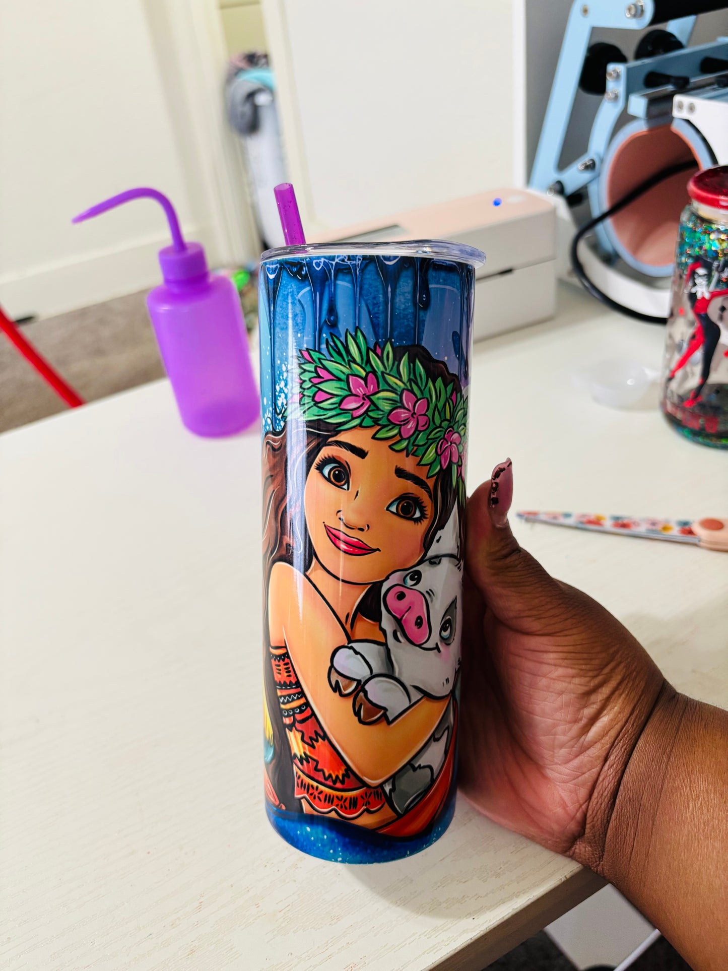 Moana 20oz tumbler