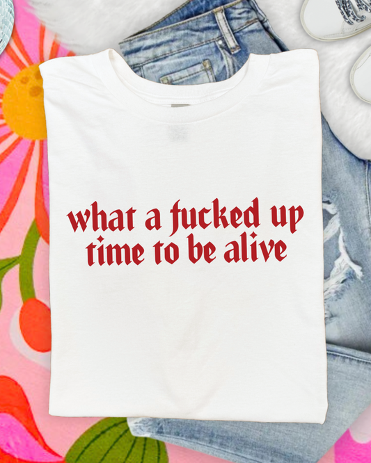 What a time Unisex Garment-Dyed T-shirt