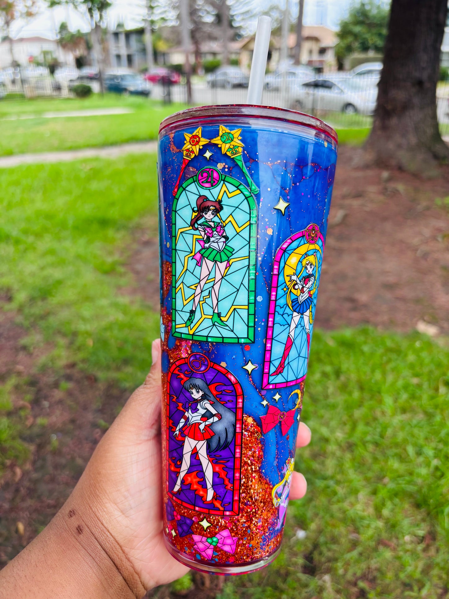 Sailor moon dual drip tumbler