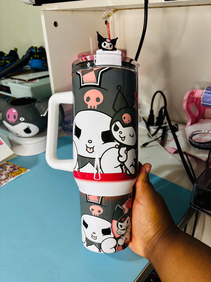 Kuromi & my melody 40oz tumbler