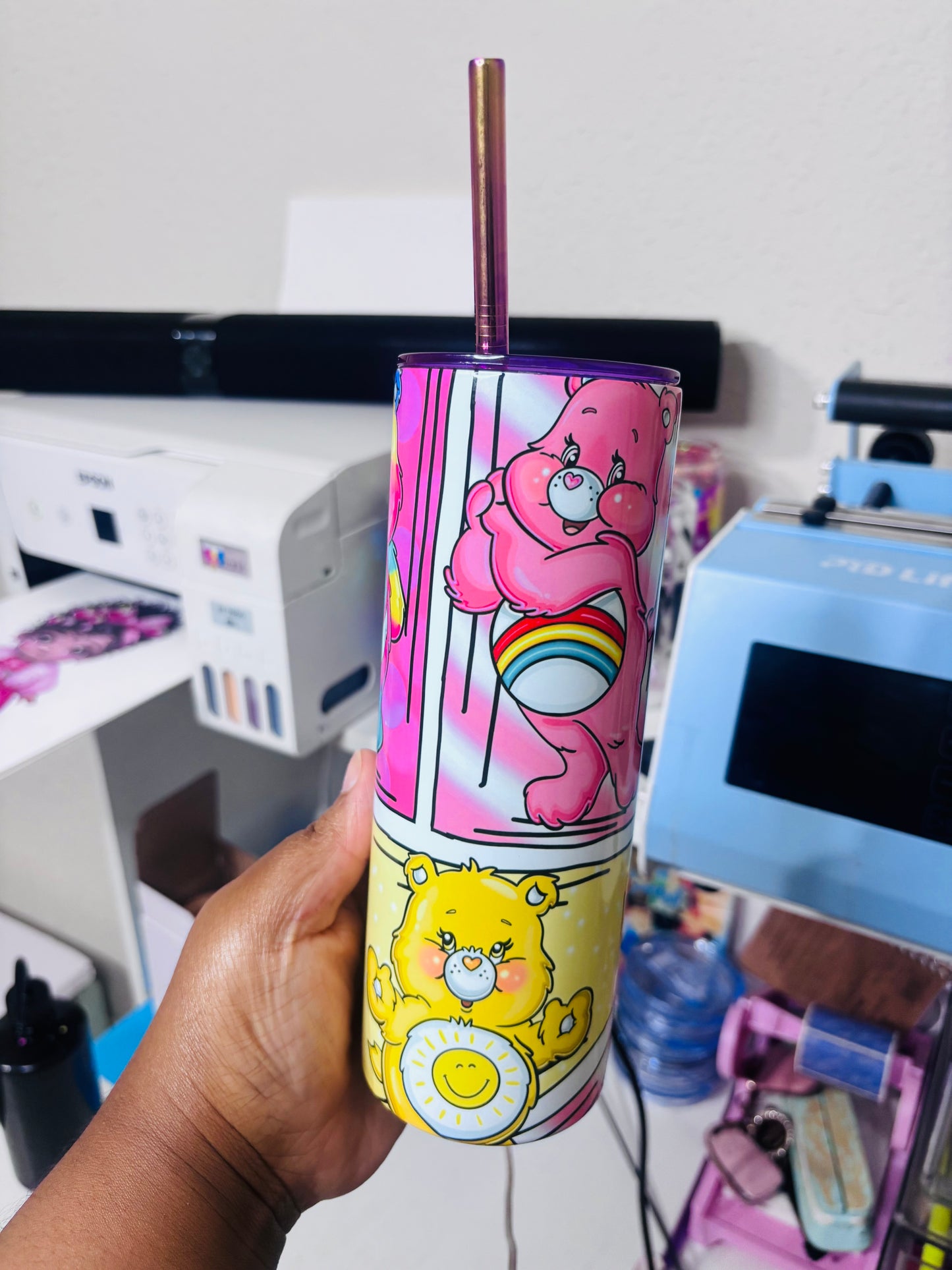 Cute care bears 20 tumbler