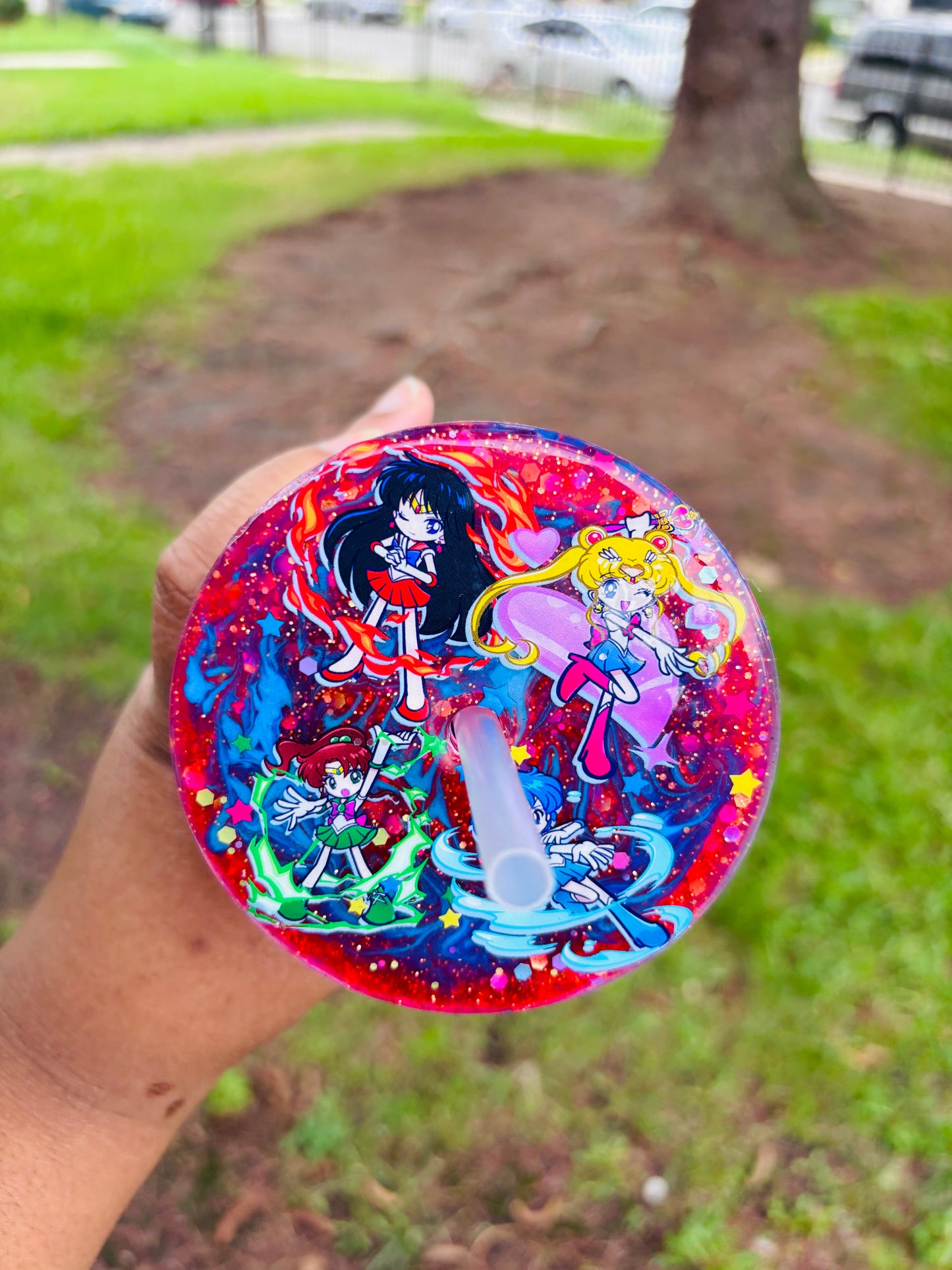 Sailor moon dual drip tumbler