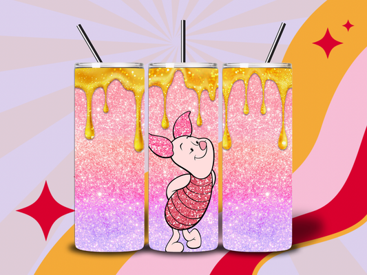 Piglet drip 20oz tumbler