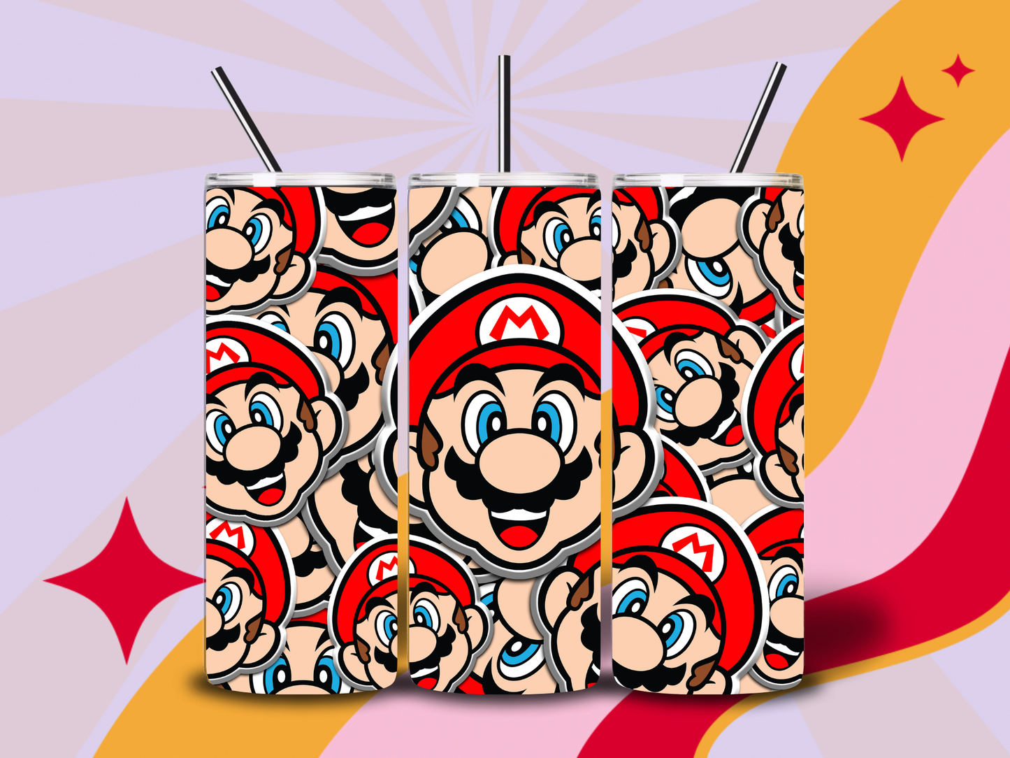 It’s me Mario 20oz tumbler