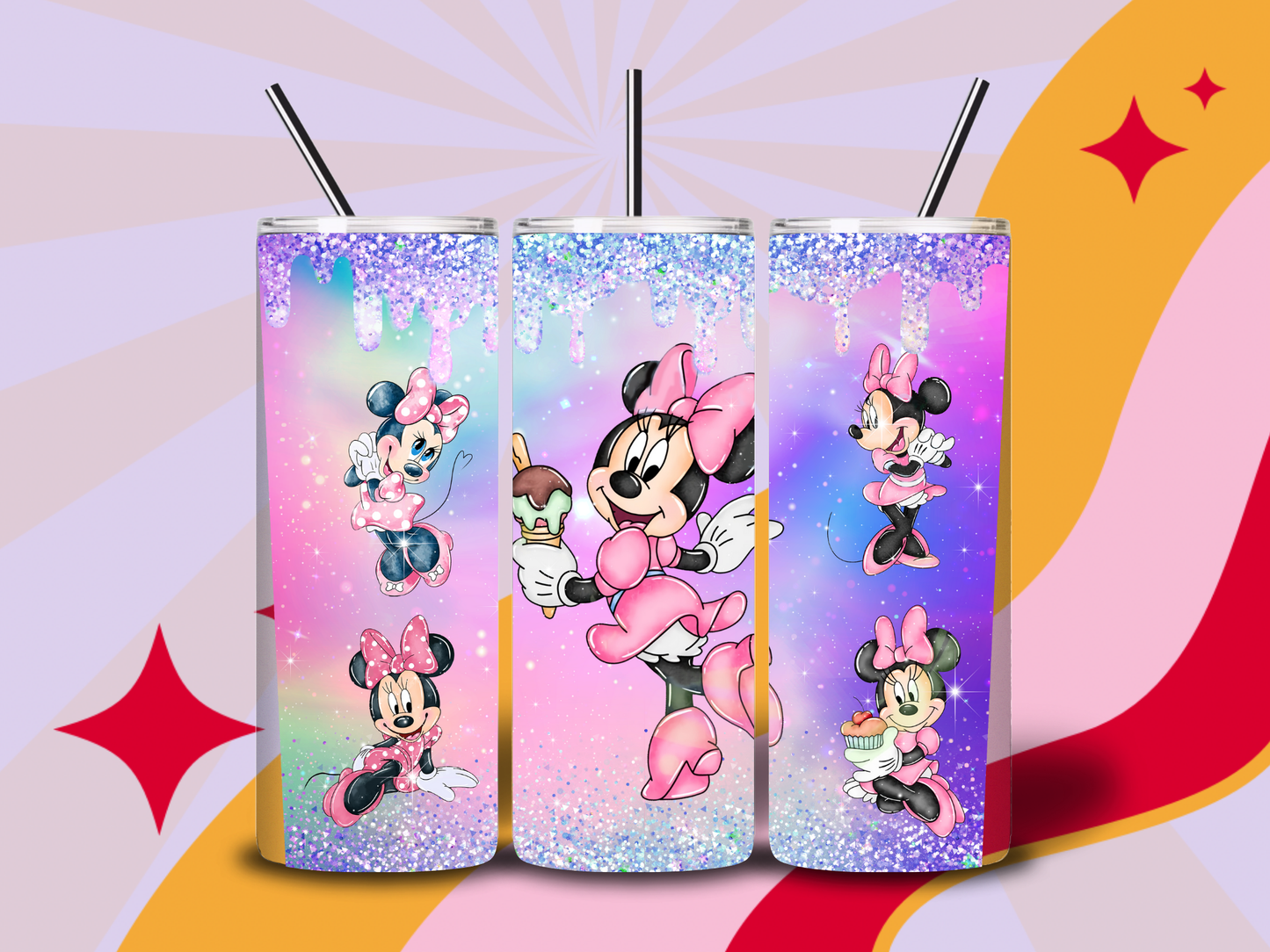 Minnie 20oz sublimation tumbler