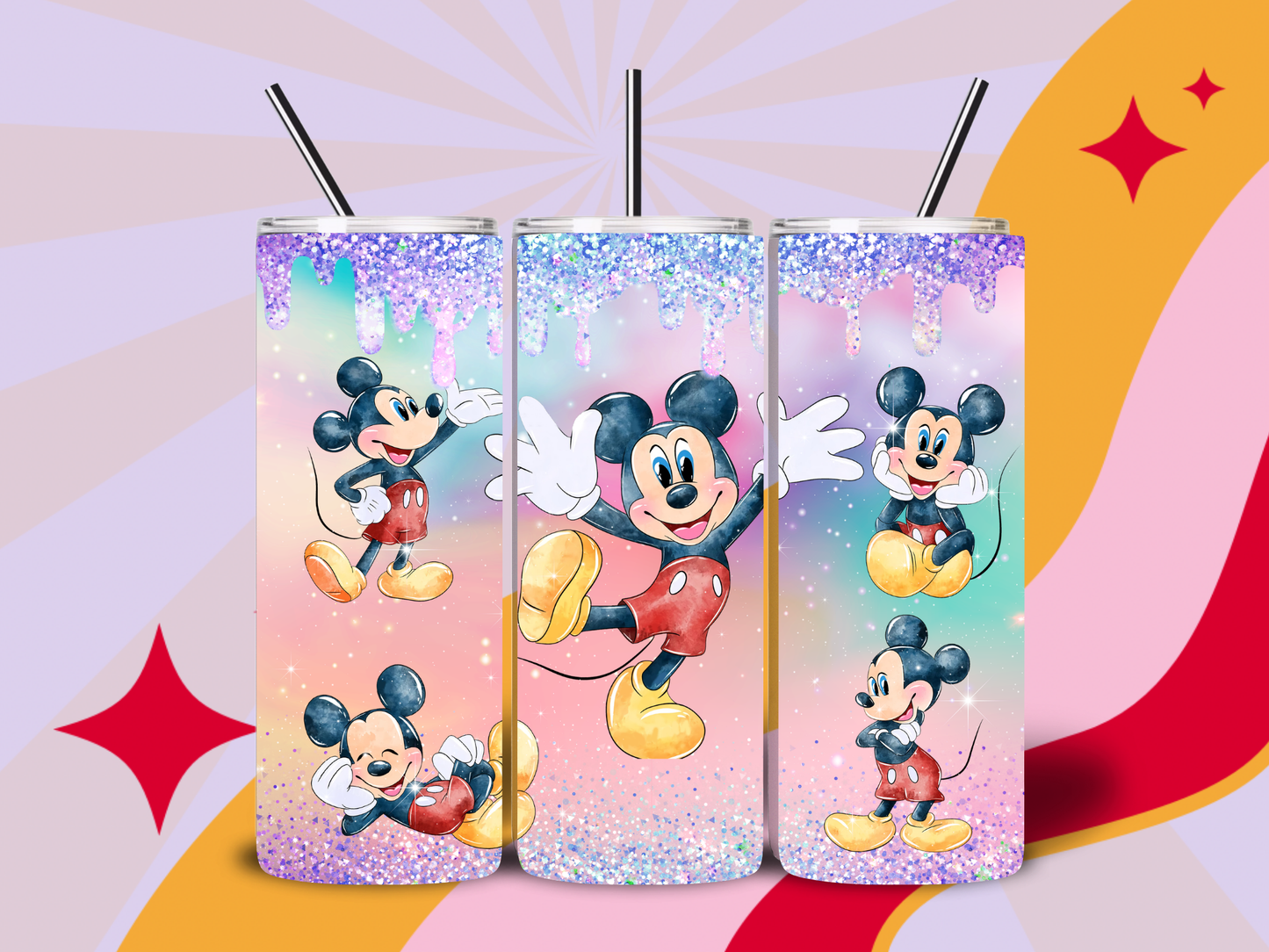 Mickey 20oz sublimation tumbler