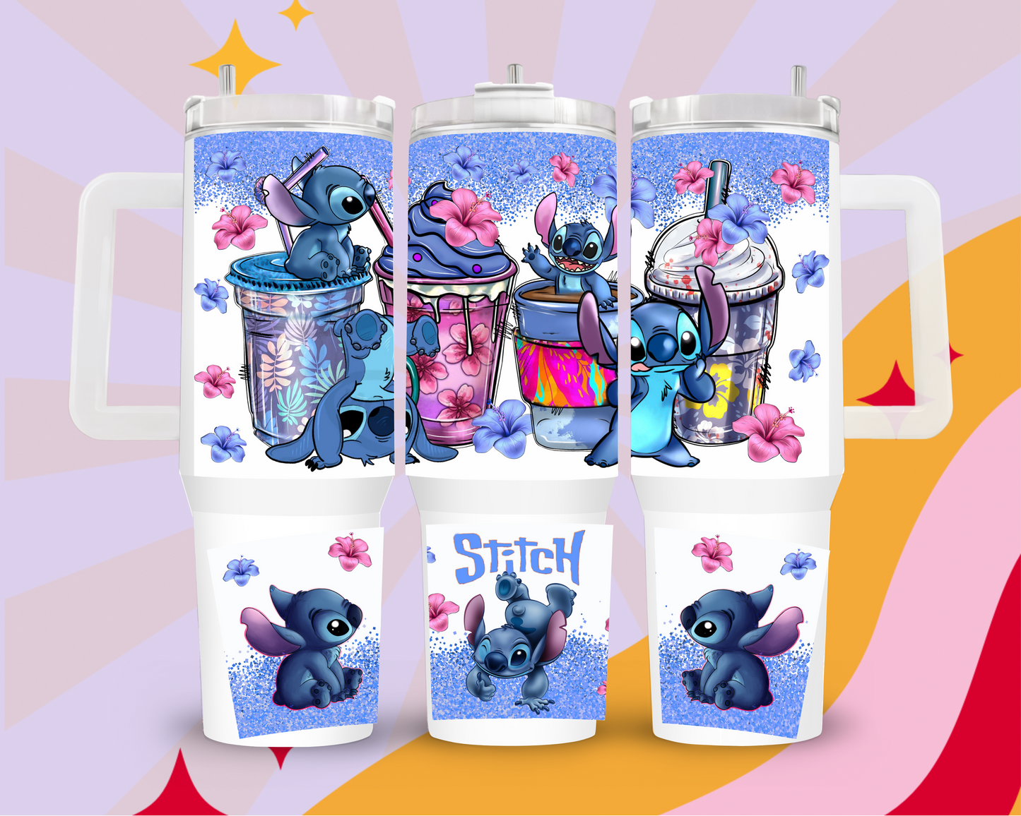 Stitch drinks 40oz tumbler