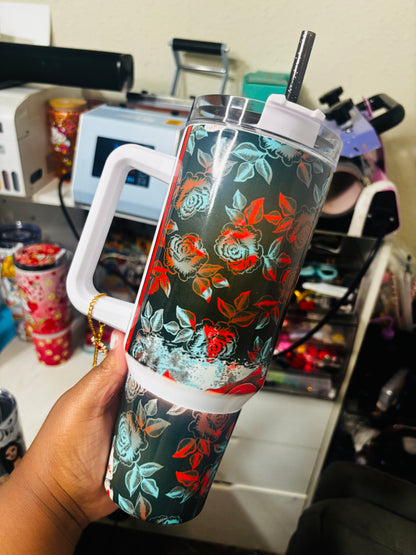 Elena and Salvatore’s 40oz tumbler