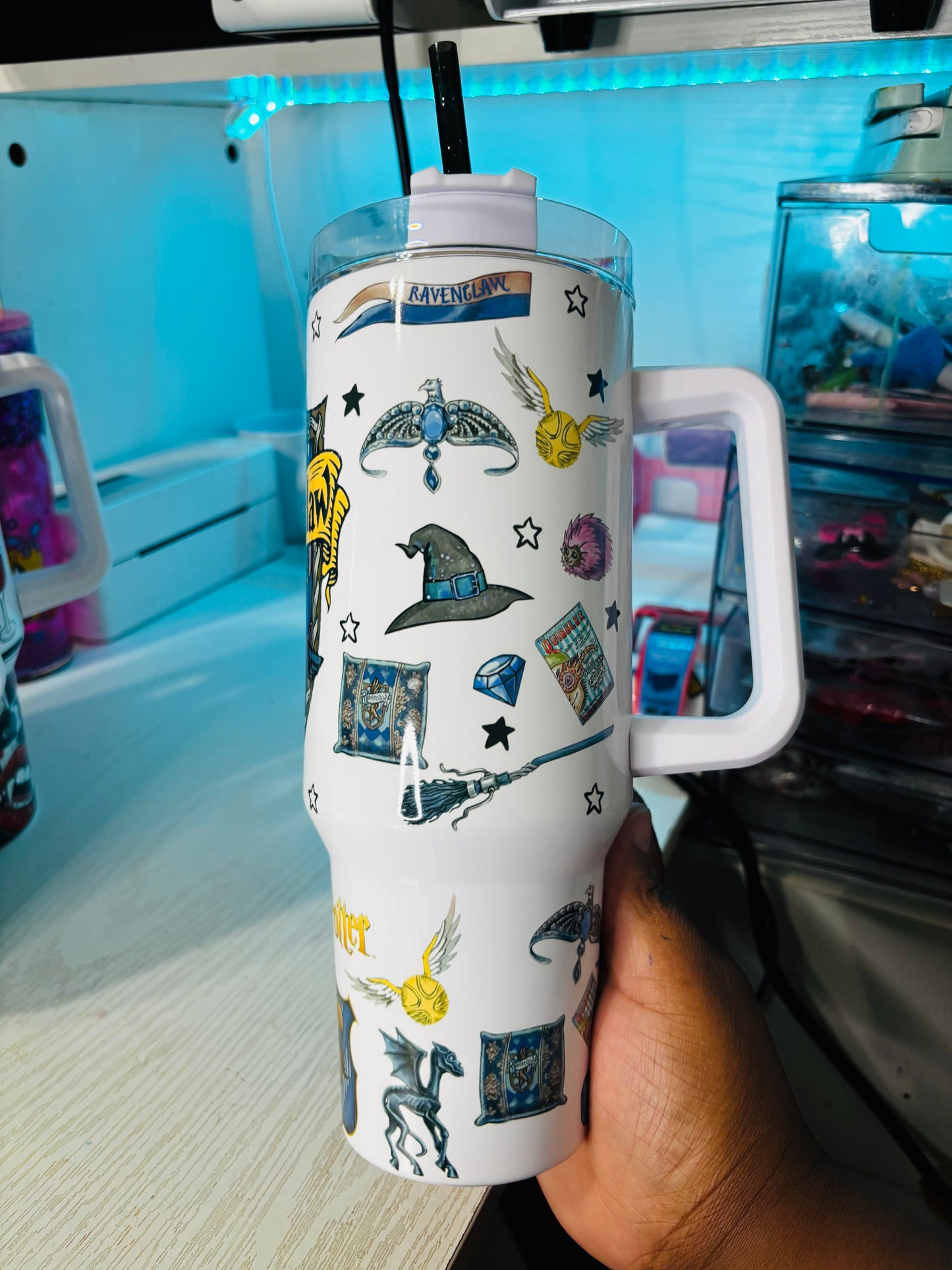 Ravenclaw house 40oz tumbler