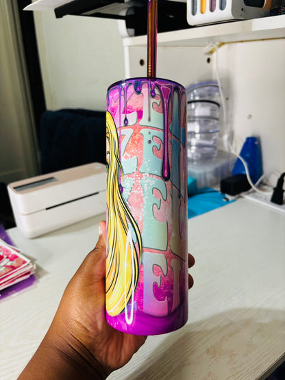 Rapunzel 20oz tumbler