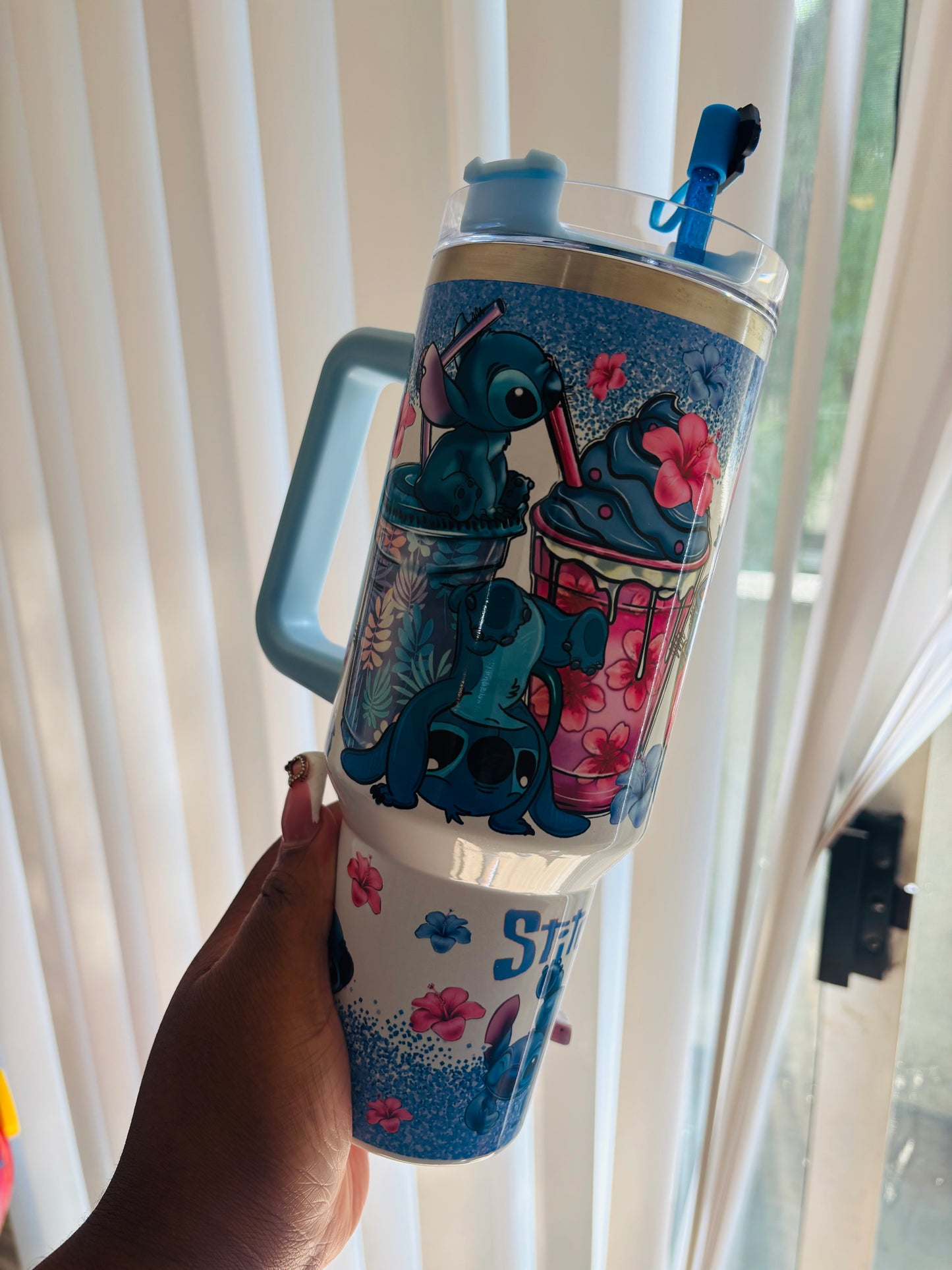 Stitch drinks 40oz tumbler