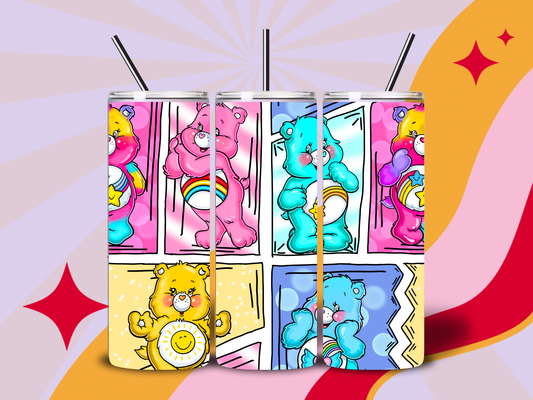 Cute care bears 20 tumbler