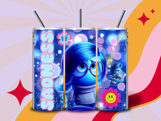 Sadness 20oz sublimation tumbler