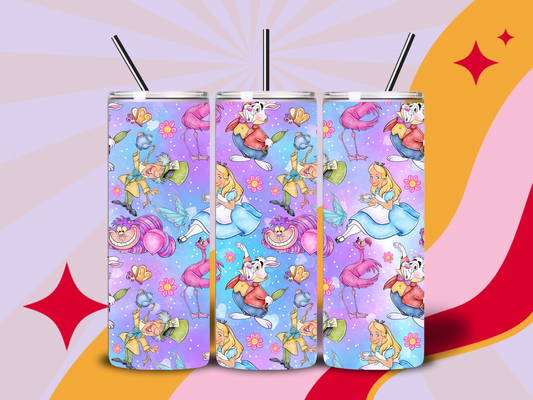 Wonderland 20oz tumbler
