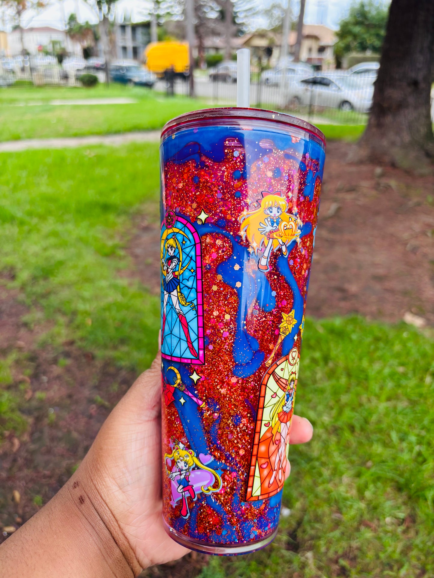 Sailor moon dual drip tumbler