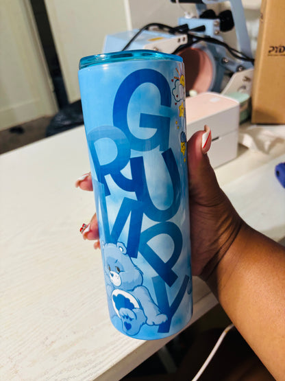 Grumpy 20oz sublimation tumbler