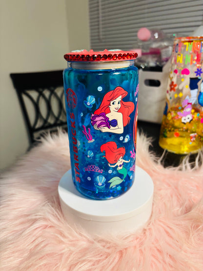 Ariel 16oz snow globe cup