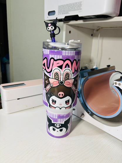 Kuromi  40oz sublimation tumbler