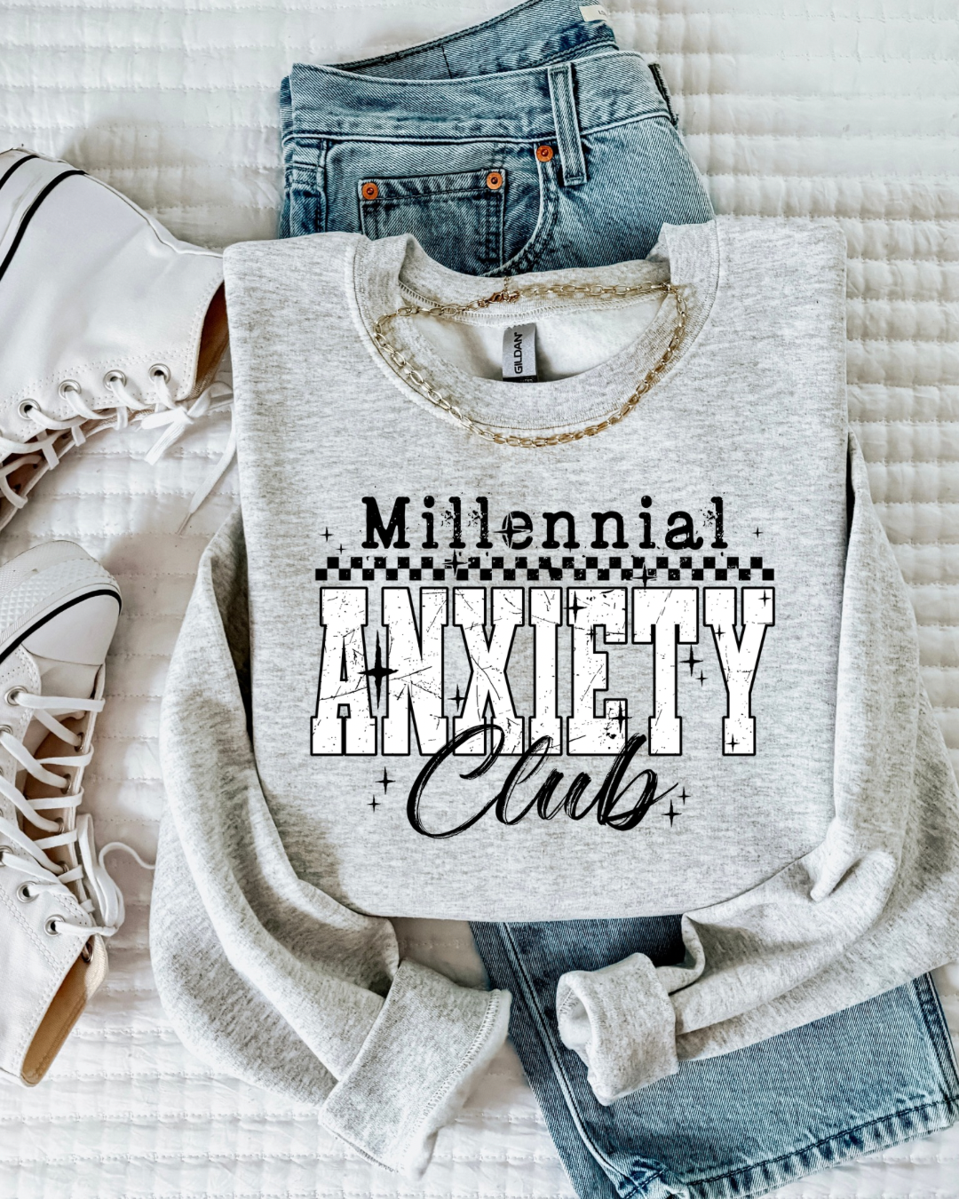 Millennial Anxiety Club Sweatshirt
