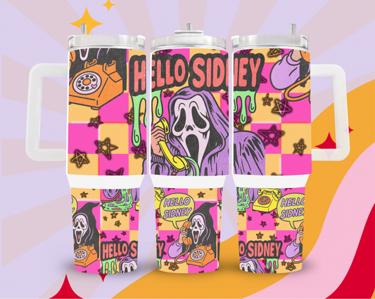 Hello Sidney 40oz Spooky Tumbler