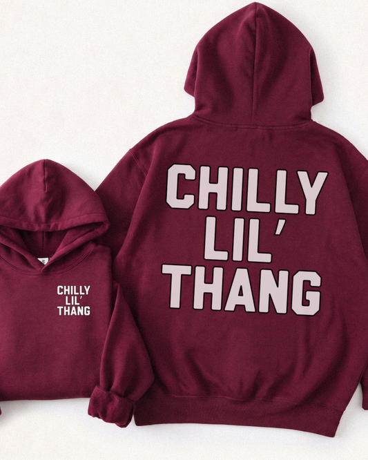 Chilly lil thang Unisex Heavy Blend™ Hooded Sweatshirt