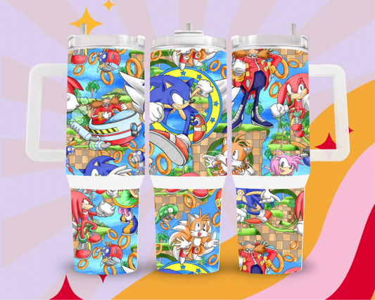 Team Sonic 40oz Tumbler