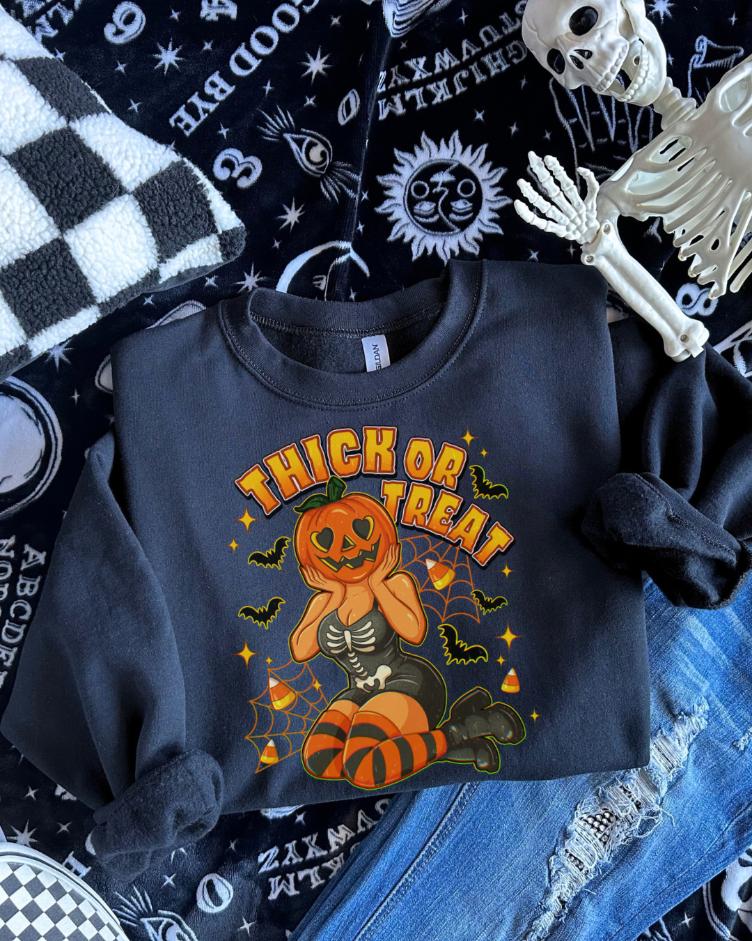 Thick or Treat crewneck