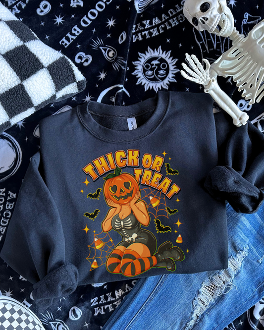 Thick or Treat crewneck