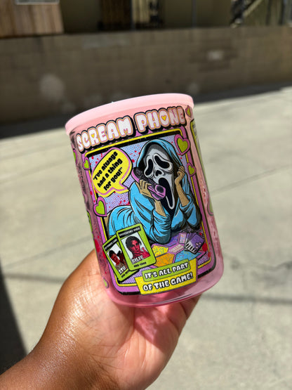 Scream phone mug