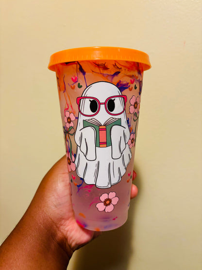 Book ghost color changing cup