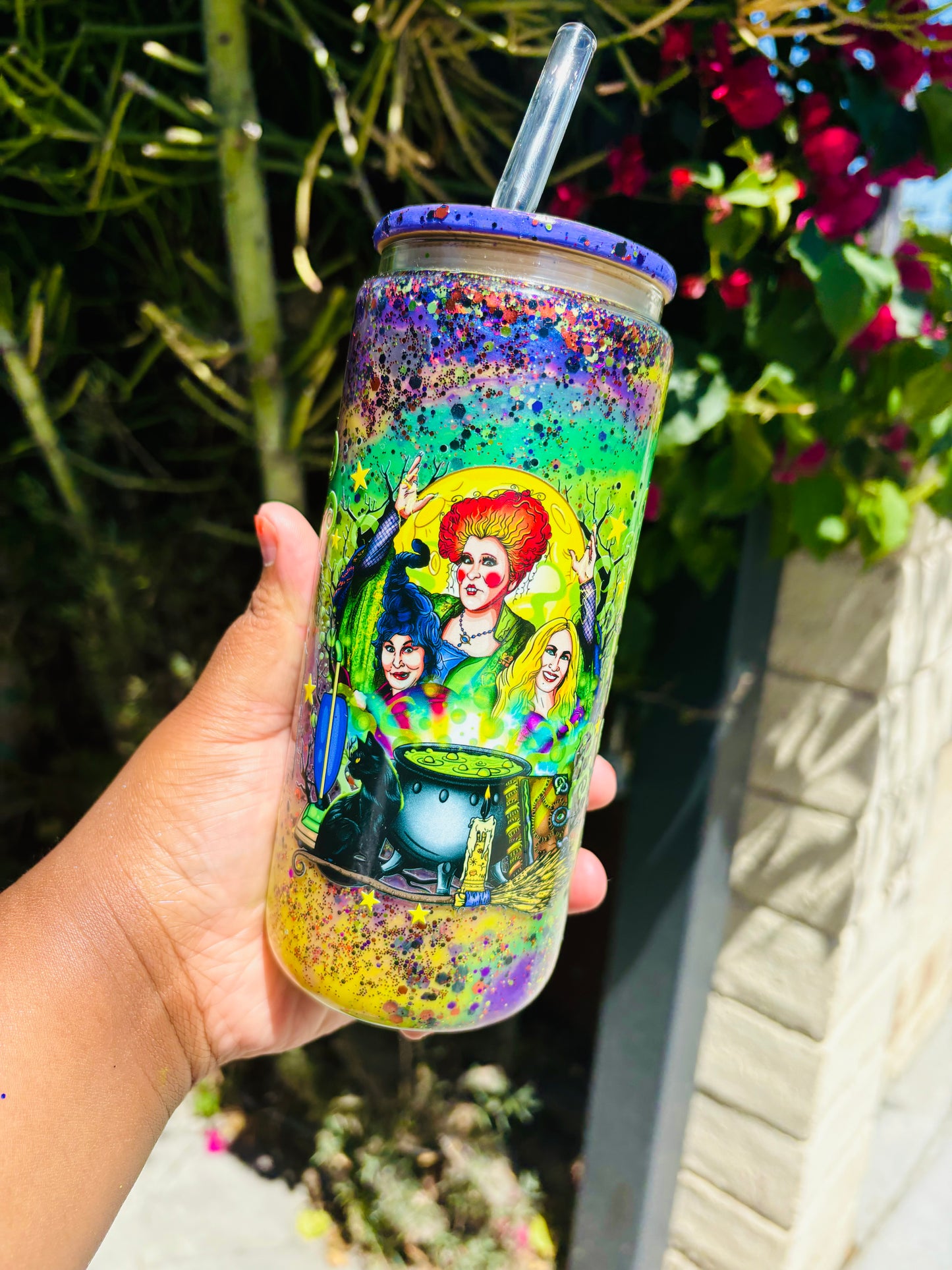 Hocus pocus snowglobe cup