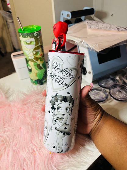 Sketch Betty 20oz tumbler