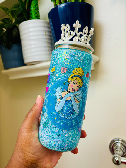 Cinderella snow globe cup