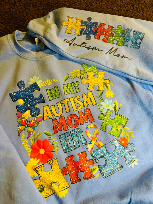 Autism mom era crewneck