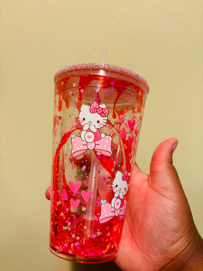 Hello kitty lava lamp tumbler