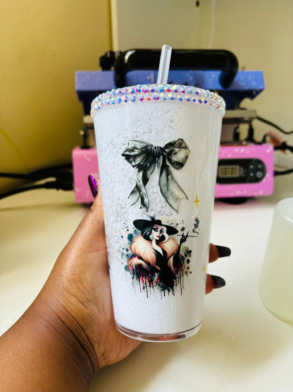 Cruella de vil snow globe tumbler