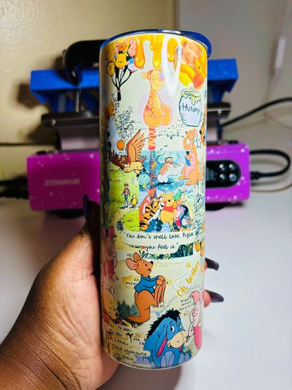 Pooh Grand adventure 20oz tumbler