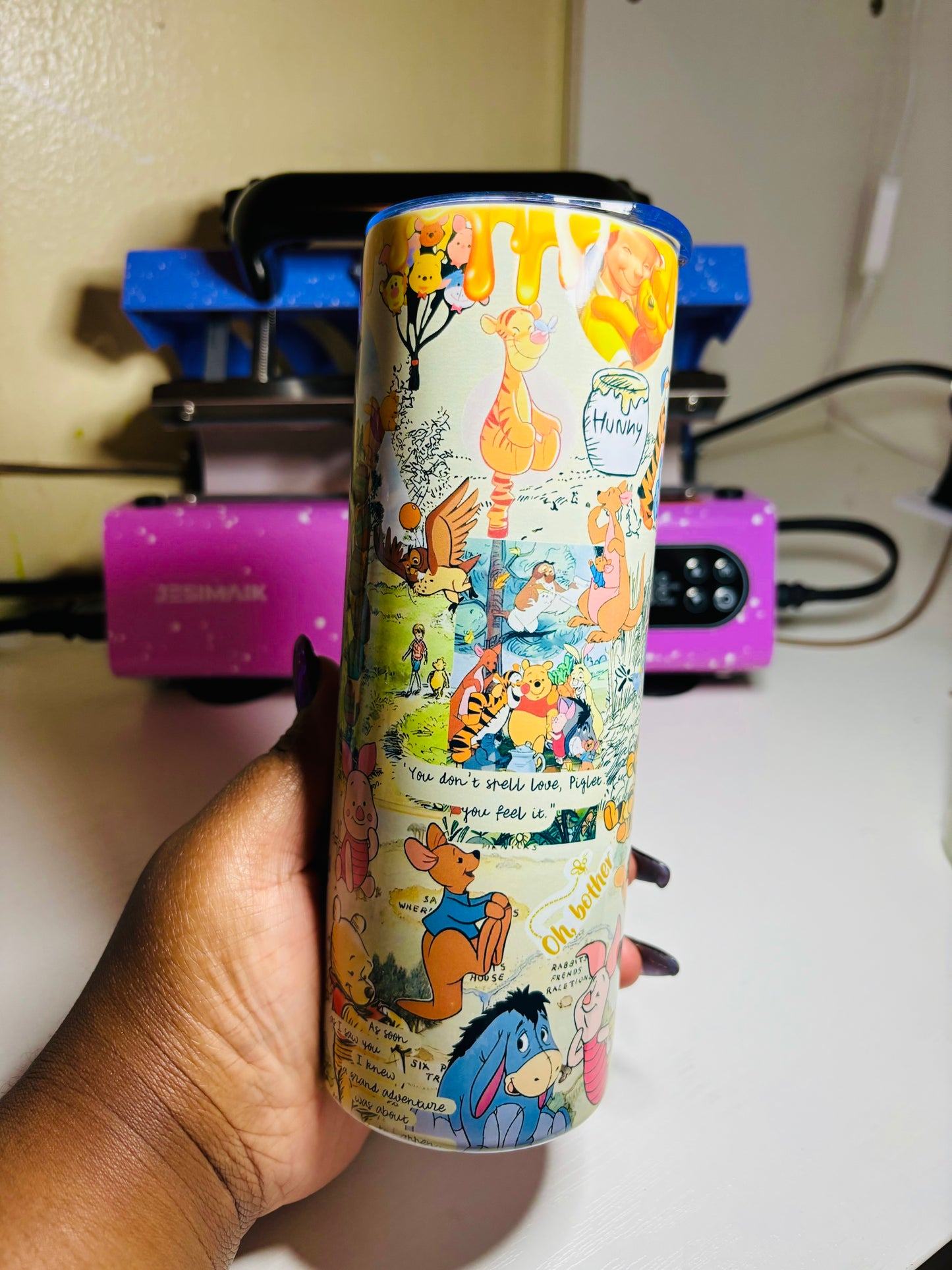 Pooh Grand adventure 20oz tumbler