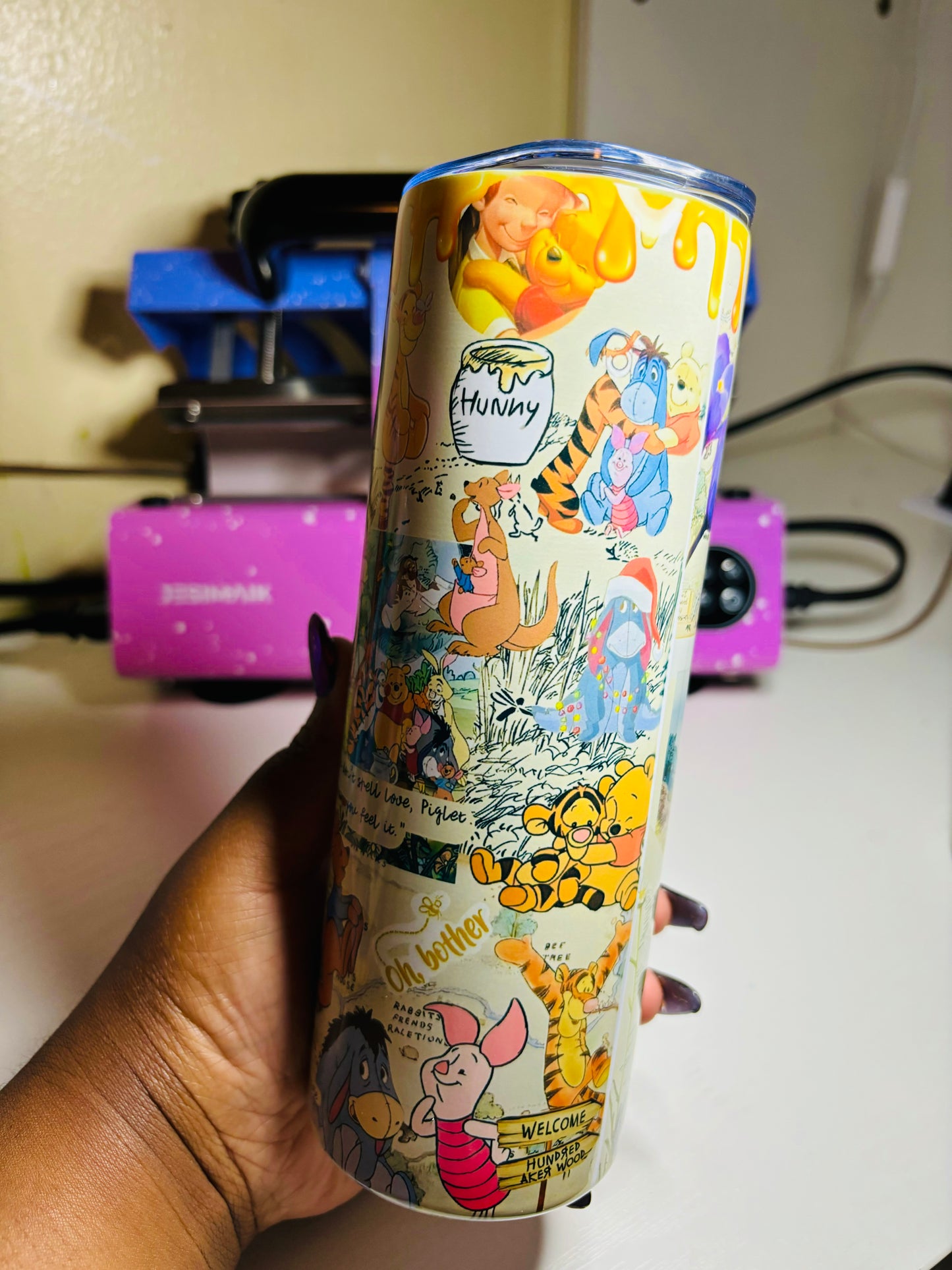 Pooh Grand adventure 20oz tumbler