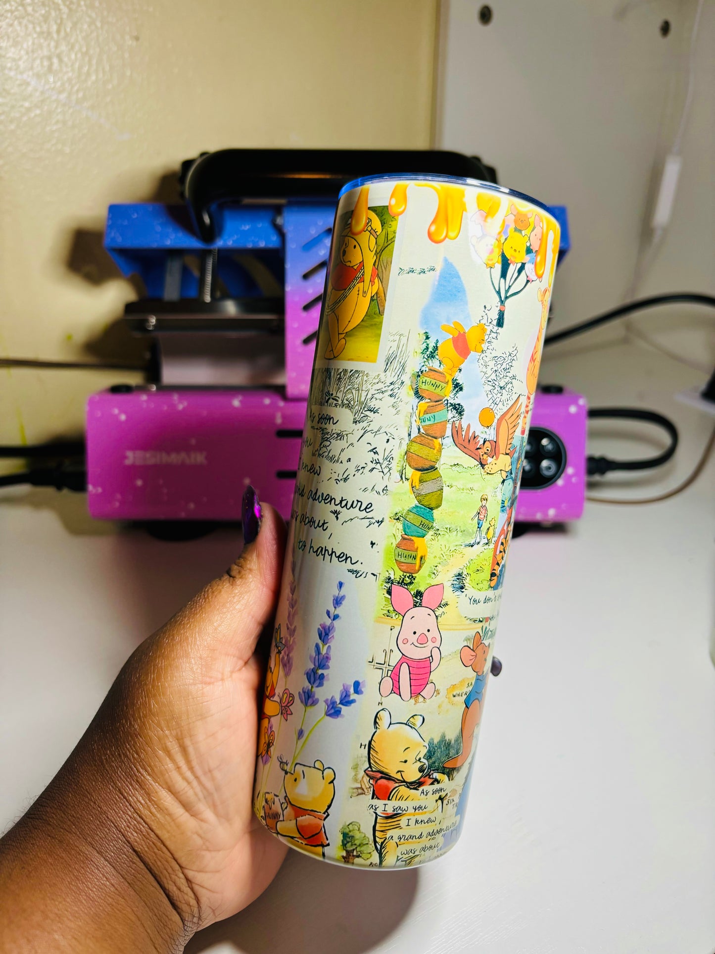 Pooh Grand adventure 20oz tumbler