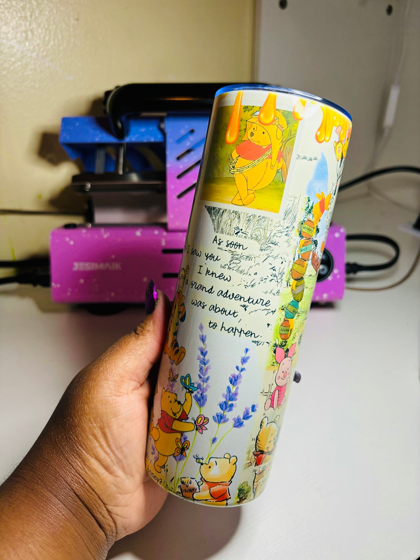 Pooh Grand adventure 20oz tumbler