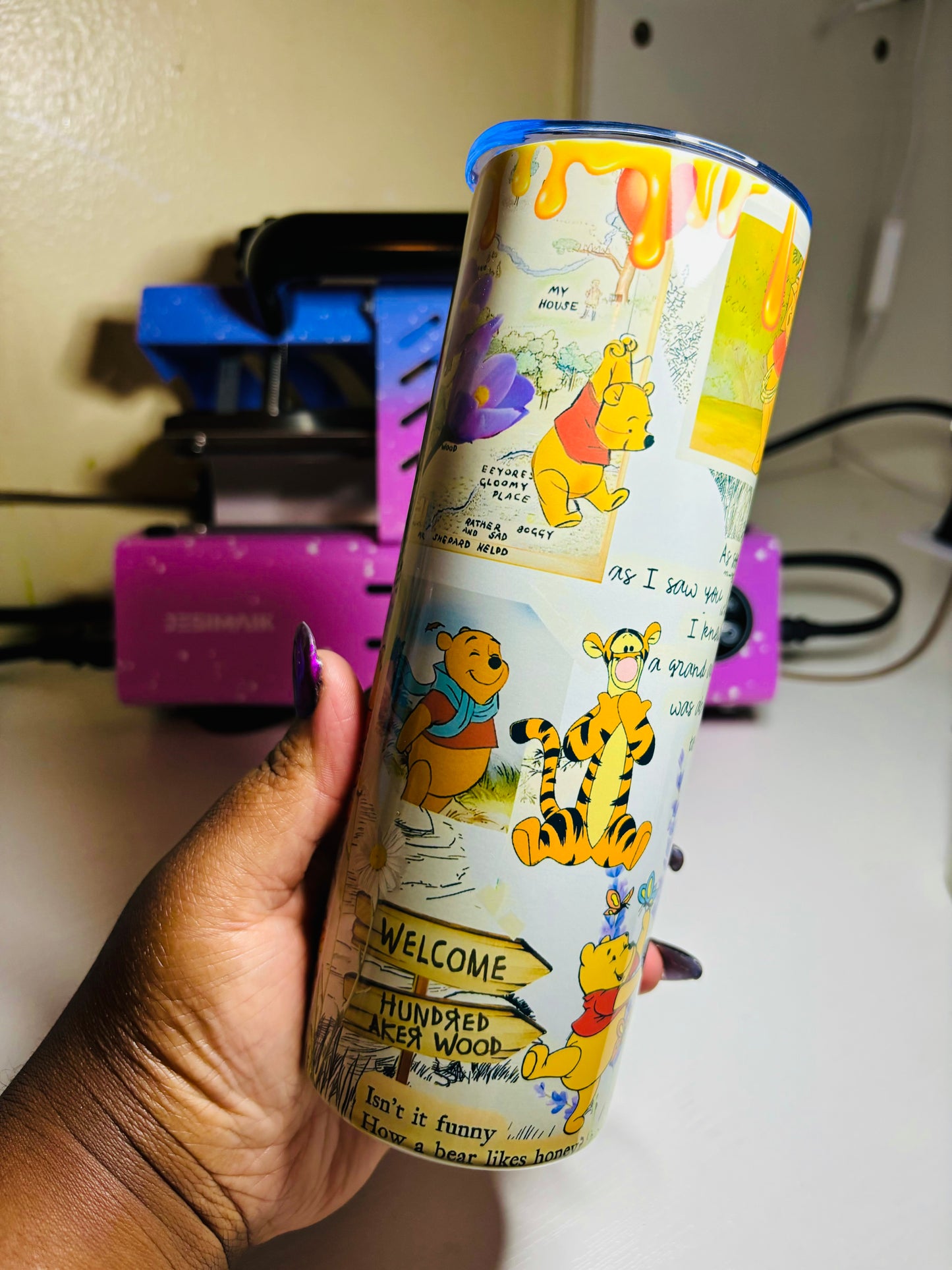 Pooh Grand adventure 20oz tumbler